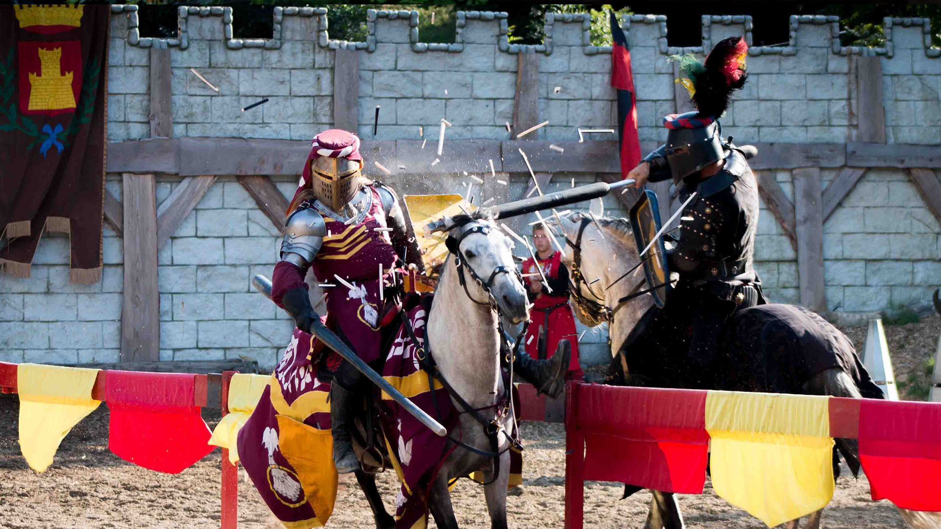 Ritterspiele auf Burg Sommeregg